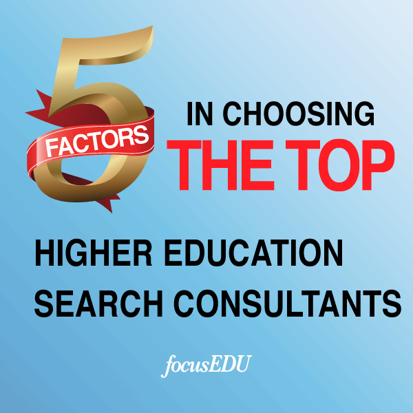 Best Higher Education Search Firms